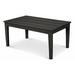 POLYWOOD® Newport 22" x 36" Outdoor Coffee Table Plastic in Black | 17 H x 22.25 W x 36 D in | Wayfair CT2236BL