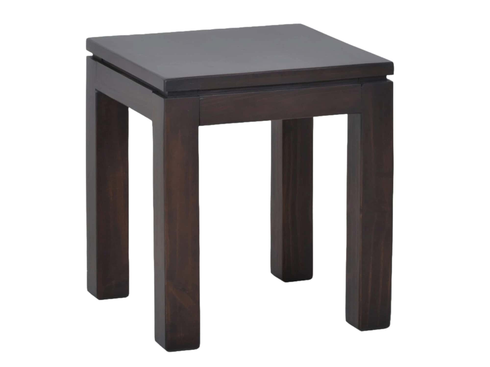 MiaMöbel Hocker Ashoka Massivholz Akazie Kolonialstil Indien Indisch