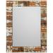 Jamie Young Faux Horn 28" x 36" Rectangular Wall Mirror