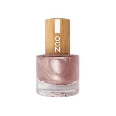ZAO Nailpolish Nagellack 658 - PINK CHAMPAGNE 8 ml Rosegold