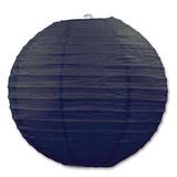 The Beistle Company Paper Lantern Paper in Black | 9.5 H x 9.5 W x 9.5 D in | Wayfair 54570-BK