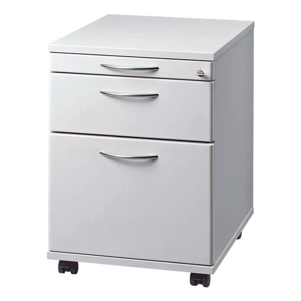 HAMMERBACHER Rollcontainer »A-Line« mit Hängeregistratur grau, 42.8x56.1x55.3 cm