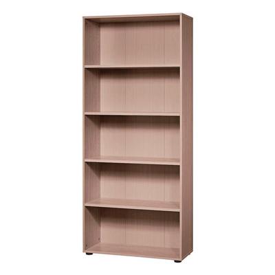 HAMMERBACHER Aktenregal für »A-Line« 80 cm breit 5 OH braun, 80x188x33 cm