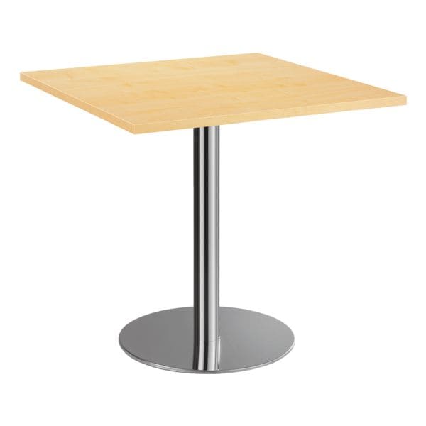 HAMMERBACHER Besprechungstisch STF88 »Meeting« Quadrat 80x80 cm braun, 80x75.5 cm