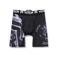 Venum Men's Gladiator 3.0 Vale Tudo Shorts XL, Black/White, X-Large