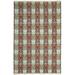 Blue/Brown 96 x 0.25 in Area Rug - World Menagerie Youssef Sunset Coral Area Rug Wool | 96 W x 0.25 D in | Wayfair WLDM2192 37503271
