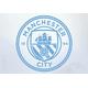 Beautiful Game Manchester City Football Club Official One Colour Crest Set Wall Sticker - MCFC Decal Football Vinyl Poster Print (90cm, Blue)