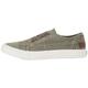 Blowfish Malibu Women's Contemporary Fashion Sneaker, Steel Grey Color Washed Canvas, 5.5 UK