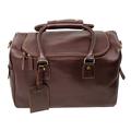 STARHIDE Genuine Leather Duffle Holdall Overnight Travel Weekend Gym Sports Luggage Flight Carry On Cabin Bag 545 Brown