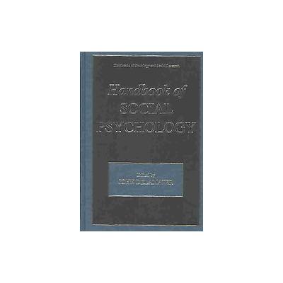 Handbook of Social Psychology by John D. Delamater (Hardcover - Kluwer Academic Pub)