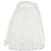 Genuine Joe Cut End Rayon Mop Head Cotton & Natural Blend in White | 19.8 H x 13 W x 11.6 D in | Wayfair Z24RAYCT