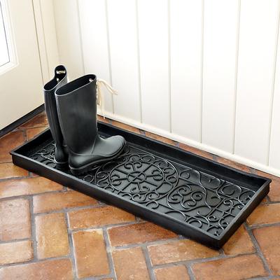 Rubber Boot Tray - Hexagon - Ballard Designs