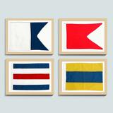 Suzanne Kasler Seafarer Nautical Flags - Ballard Designs - Ballard Designs