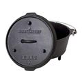 Camp Chef DO10 - 6 Quart Dutch Oven Pre-Seasoned Cast Iron with Lift Tool and Lid