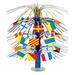 The Beistle Company Nautical Flag Cascade Centerpiece in Blue/Red/Yellow | 18 H x 12 W in | Wayfair 57755