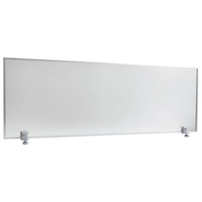 Alera ALEPP4718 47" x 18" Silver Polycarbonate Privacy Panel