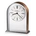 Howard Miller® Milan Tabletop Clock Wood/Metal in Brown/Gray | 7.25 H x 5.5 W x 2 D in | Wayfair 645768