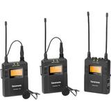 Saramonic UwMic9 2-Person Camera-Mount Wireless Omni Lavalier Microphone System (514 UWMIC9TX9TX9RX9