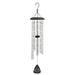 Carson Home Accents Sevillano Heaven's Tears Sonnet Wind Chime Metal | 44 H x 9 W x 9 D in | Wayfair 60256