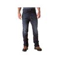 5.11 Men's Defender-Flex Straight Leg Tactical Jeans Cotton/Polyester Denim Blend, Dark Wash Indigo SKU - 495345