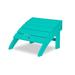 POLYWOOD® Palm Coast Outdoor Ottoman Plastic in Blue | 15 H x 20.5 W x 20 D in | Wayfair HNO10-AR