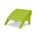 POLYWOOD® Palm Coast Outdoor Ottoman Plastic in Green | 15 H x 20.5 W x 20 D in | Wayfair HNO10-LI