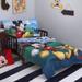 Disney Mickey Mouse Playhouse 4 Piece Toddler Bedding Set Polyester in Brown/Gray | Wayfair 6092416