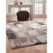 Brown/White 63 x 2 in Area Rug - Steelside™ Romeo Abstract Flatweave Chocolate/Ivory/Tan Area Rug Polypropylene | 63 W x 2 D in | Wayfair