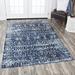 Blue 79 x 0.4 in Area Rug - Charlton Home® Monroe Dark Area Rug Polypropylene | 79 W x 0.4 D in | Wayfair CHRL2605 38137924