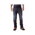 5.11 Men's Defender-Flex Straight Leg Tactical Jeans Cotton/Polyester Denim Blend, Dark Wash Indigo SKU - 436533