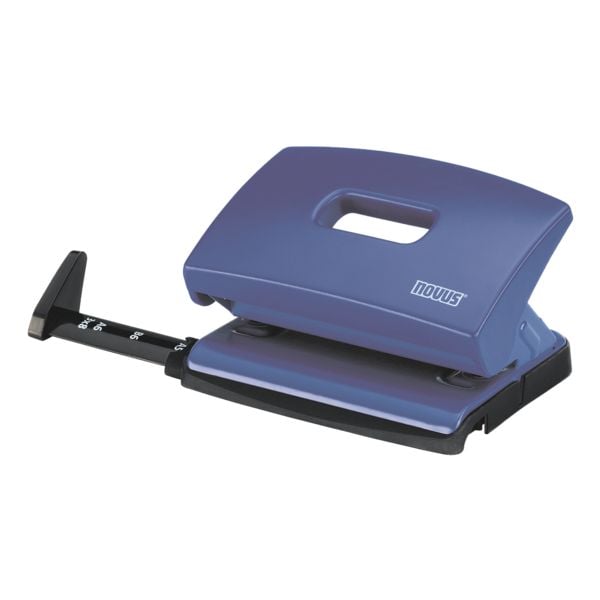 Novus Bürolocher »C216« blau, 12x6.7x10.6 cm Image