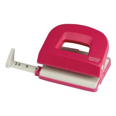 Novus Locher »E216 fresh« pink, 9.1x4.8x13.6 cm Image