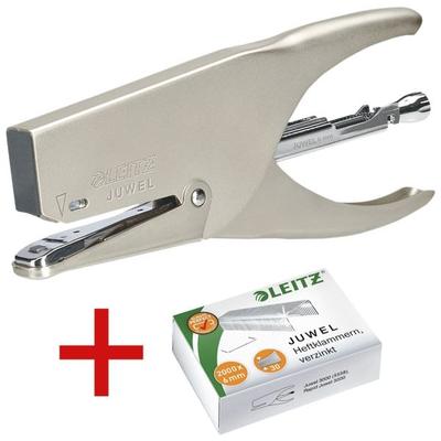 Leitz Heftzange »Juwel 3000« 5558 inkl. 2000er-Pack Heftklammern, 2.1x7.6x6 cm Image