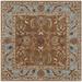 Blue/Brown 96 x 0.63 in Area Rug - Astoria Grand Taylor Oriental Hand Tufted Wool Brown/Blue Area Rug Wool | 96 W x 0.63 D in | Wayfair