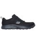 Skechers Men's Work Relaxed Fit: Flex Advantage - Bendon SR Sneaker | Size 9.0 Wide | Black | Textile/Synthetic | Vegan