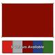 Wonderwall Large Felt Premium Noticeboard 180x120cm - Aluminium Frame, Fixings, 5 Colours to Choose Form, Including (Burgundy)