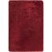 Red 90 x 60 x 2.5 in Indoor Area Rug - Everly Quinn Joellen Handmade Shag Wool Area Rug Wool | 90 H x 60 W x 2.5 D in | Wayfair EYQN1397 38744604