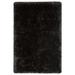 Black 102 x 2.5 in Indoor Area Rug - Everly Quinn Joellen Textured Contemporary Shag Area Rug Polyester | 102 W x 2.5 D in | Wayfair