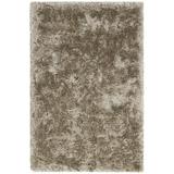 Brown 93 x 2.5 in Indoor Area Rug - Everly Quinn Joellen Handmade Shag Rug Polyester | 93 W x 2.5 D in | Wayfair EYQN1408 38744638