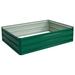 Costway 47.5 Inch Patio Raised Garden Bed Vegetable Flower Planter