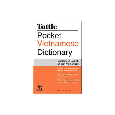 Tuttle Pocket Vietnamese Dictionary by Van Giuong Phan (Paperback - Bilingual)