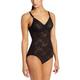 Bali Women's Shapewear Lace 'N Smooth Body Briefer, Black, 38DD