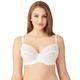 Wacoal Women's Embrace Lace Wire Full Coverage Bra, White, 34C