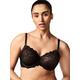 Chantelle Women's Rive Gauche Full Coverage Unlined Bra, Black, 36E