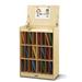 Jonti-Craft® 24 Compartment Shelving Unit w/ Wheels Wood in Brown | 35.5 H x 24 W x 15 D in | Wayfair 4135JC