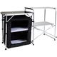 Charles Bentley Odyssey Folding Small Camping Kitchen Stand Storage Unit Outdoor Cooking Lightweight Easy Assemble