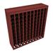 Red Barrel Studio® Karnes Deluxe 100 Bottle Floor Wine Bottle Rack Wood/Solid Wood in Brown | 43.88 H x 43.94 W x 12.13 D in | Wayfair