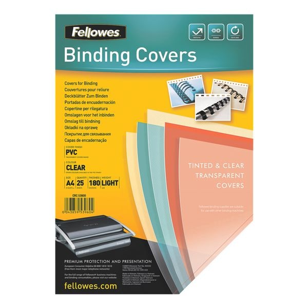 Fellowes Deckblätter zum Binden Image