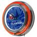 Trademark Global NHL 14.5" Wall Clock Glass | 14.5 H x 14.5 W x 3 D in | Wayfair NHL1400-NYI-WM