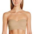 Yummie Women's Peyton Ultralight Seamless Strapless Convertible Bra, Almond, M